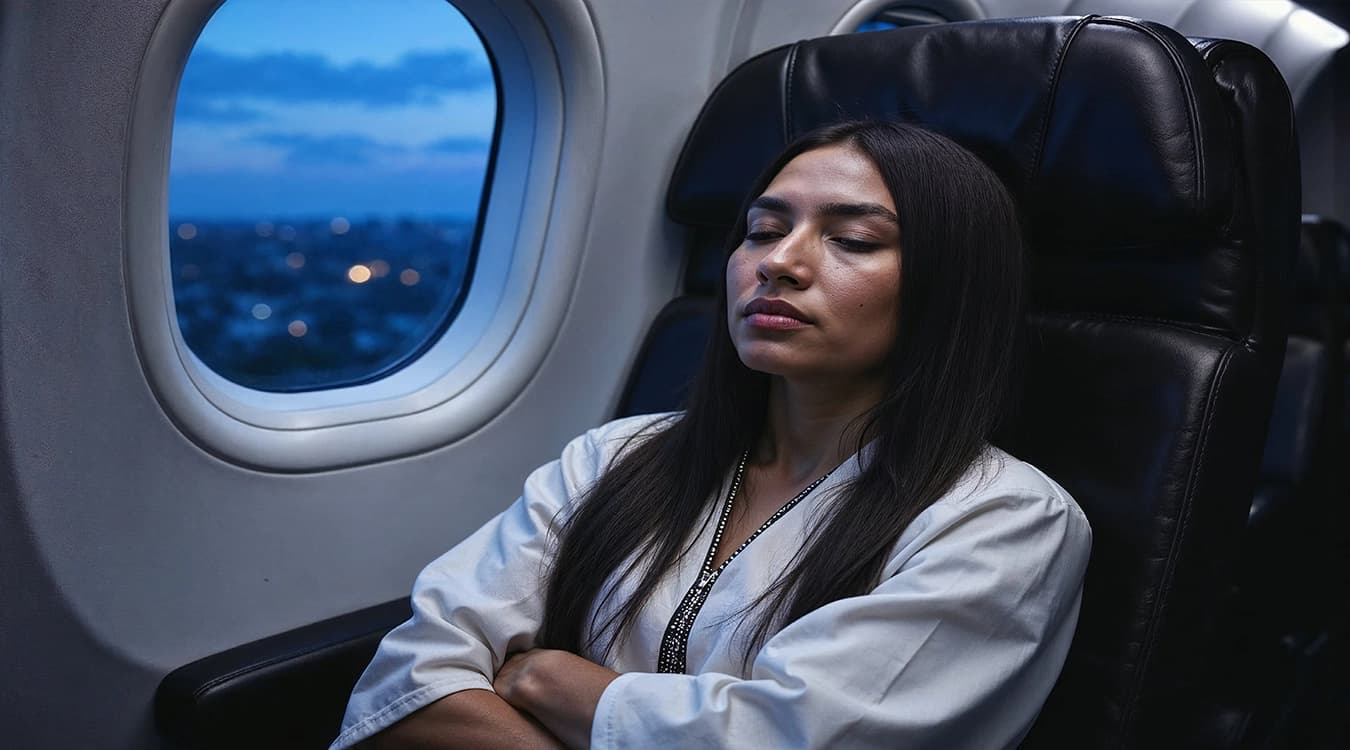 Travelers at airport